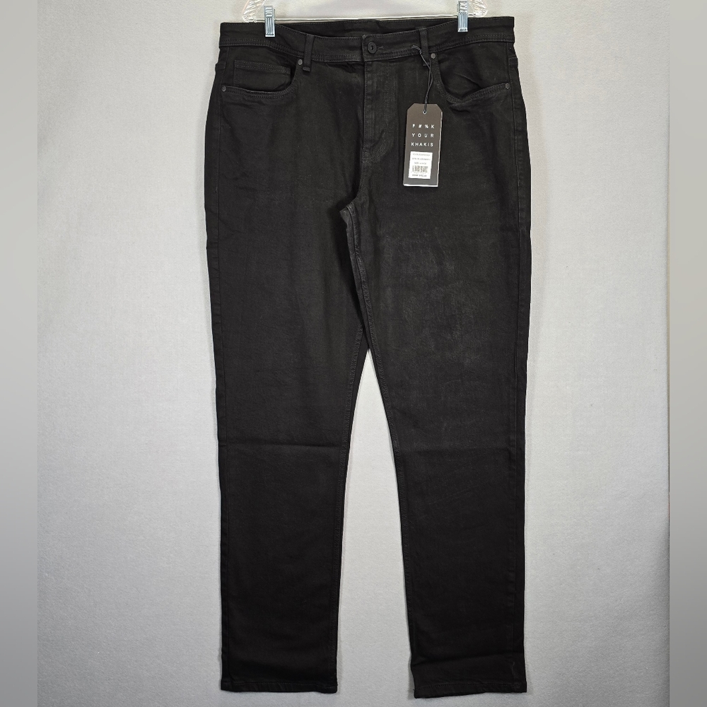 NYC The Perfect Jean Men’s Athletic Fit Stealth - Black  SIZE 40 X 36 NEW